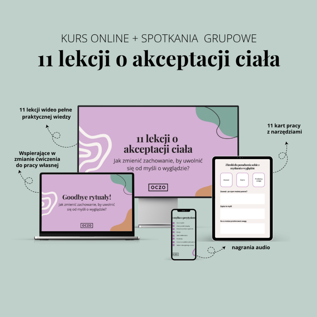 [Kurs on-line + spotkania grupowe] 11 lekcji o akceptacji ciała